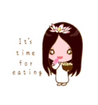 flower,fruit and vegetable babies（個別スタンプ：37）