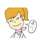 母と子の会話に〜教えて！育乳先生！〜（個別スタンプ：6）
