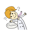 母と子の会話に〜教えて！育乳先生！〜（個別スタンプ：13）