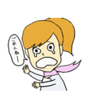 母と子の会話に〜教えて！育乳先生！〜（個別スタンプ：17）