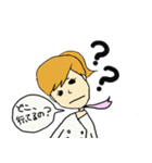 母と子の会話に〜教えて！育乳先生！〜（個別スタンプ：22）