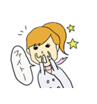 母と子の会話に〜教えて！育乳先生！〜（個別スタンプ：35）