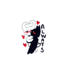 Catbun Loving（個別スタンプ：7）