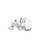 Catbun Loving（個別スタンプ：8）