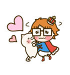 メガネ王子（個別スタンプ：3）
