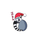 激しいワオキツネザル（個別スタンプ：2）