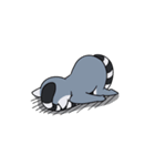 激しいワオキツネザル（個別スタンプ：5）