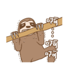 sloth slowly（個別スタンプ：27）