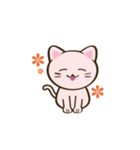 にゃんこ顔スタンプ（個別スタンプ：2）