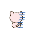 にゃんこ顔スタンプ（個別スタンプ：6）