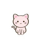 にゃんこ顔スタンプ（個別スタンプ：8）