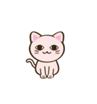 にゃんこ顔スタンプ（個別スタンプ：14）