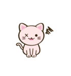 にゃんこ顔スタンプ（個別スタンプ：16）