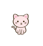 にゃんこ顔スタンプ（個別スタンプ：19）