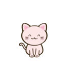 にゃんこ顔スタンプ（個別スタンプ：20）