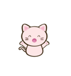 にゃんこ顔スタンプ（個別スタンプ：22）