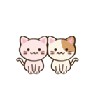 にゃんこ顔スタンプ（個別スタンプ：32）