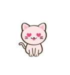 にゃんこ顔スタンプ（個別スタンプ：39）