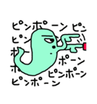 にょろゴースト2（個別スタンプ：28）
