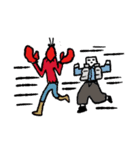 エビとマンション（個別スタンプ：32）
