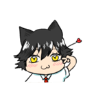 A Naughty Little-cat Guy（個別スタンプ：9）