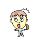 かわいい赤ちゃんとママの日常（個別スタンプ：32）