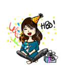 Hearty Balloon（個別スタンプ：37）