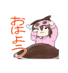 ぐーたら食いしん坊スタンプ（個別スタンプ：9）
