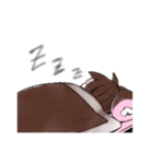 ぐーたら食いしん坊スタンプ（個別スタンプ：30）