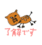 画伯たちの表現（個別スタンプ：25）