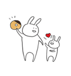 うさぎさんだよ（個別スタンプ：10）