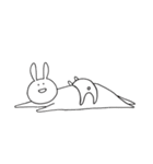 うさぎさんだよ（個別スタンプ：25）