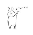 うさぎさんだよ（個別スタンプ：31）
