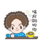 58-year-old female flowers Kyi（個別スタンプ：15）