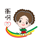 58-year-old female flowers Kyi（個別スタンプ：34）