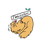 猫のクルミちゃんとマーブルくん（個別スタンプ：7）