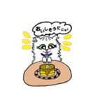 猫のクルミちゃんとマーブルくん（個別スタンプ：11）