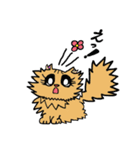 猫のクルミちゃんとマーブルくん（個別スタンプ：15）