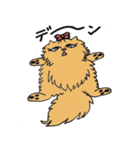 猫のクルミちゃんとマーブルくん（個別スタンプ：17）