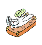 猫のクルミちゃんとマーブルくん（個別スタンプ：21）