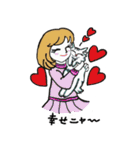 猫のクルミちゃんとマーブルくん（個別スタンプ：23）