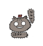 猫のクルミちゃんとマーブルくん（個別スタンプ：33）