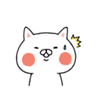 しろにゃんこの日常スタンプ（個別スタンプ：35）