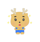Sumo Little Deer（個別スタンプ：9）
