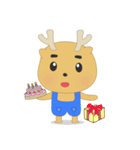 Sumo Little Deer（個別スタンプ：22）