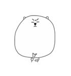 ポポくま and ムウンムウンくま（個別スタンプ：17）