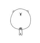 ポポくま and ムウンムウンくま（個別スタンプ：19）