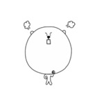 ポポくま and ムウンムウンくま（個別スタンプ：33）