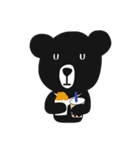 ポポくま and ムウンムウンくま（個別スタンプ：35）