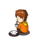 skull mask boy（個別スタンプ：8）
